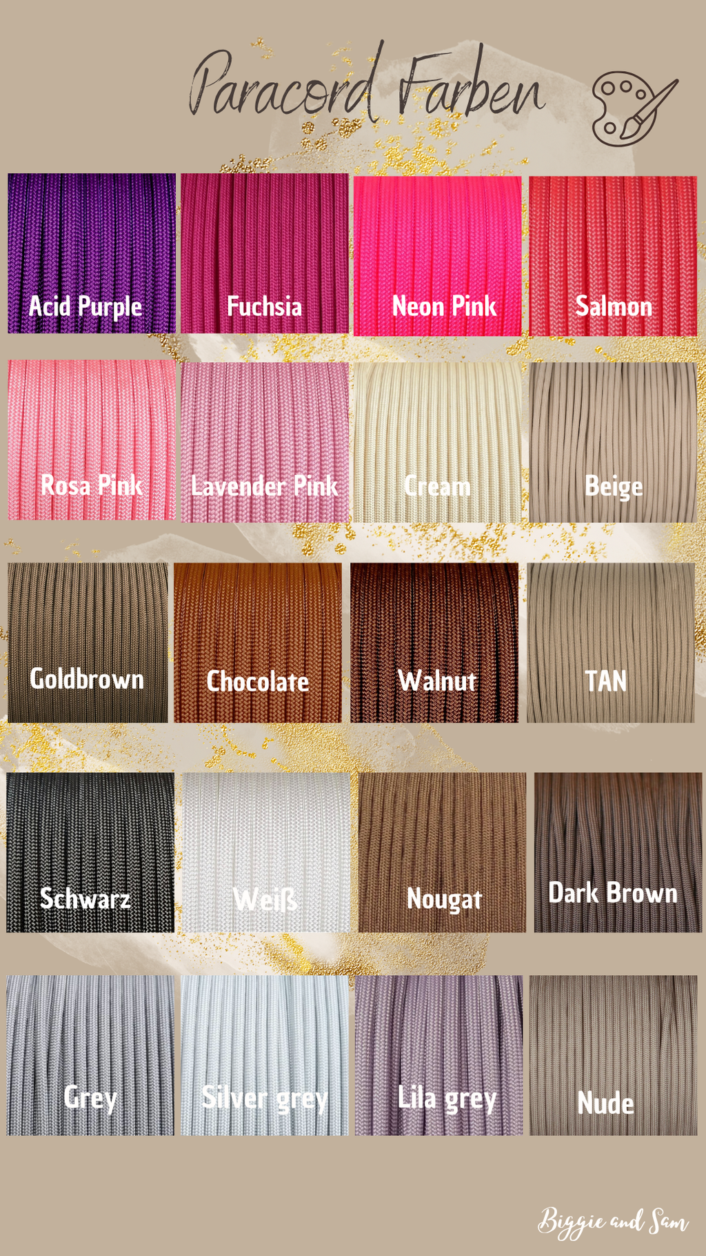 Schlüsselanhänger aus Paracord selbst gestalten