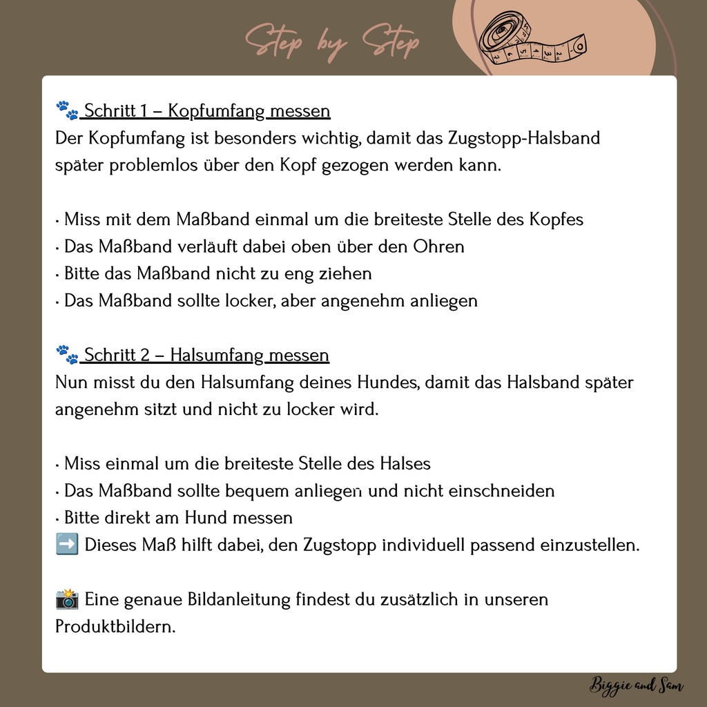 BioThane ® Zugstopp Halsband