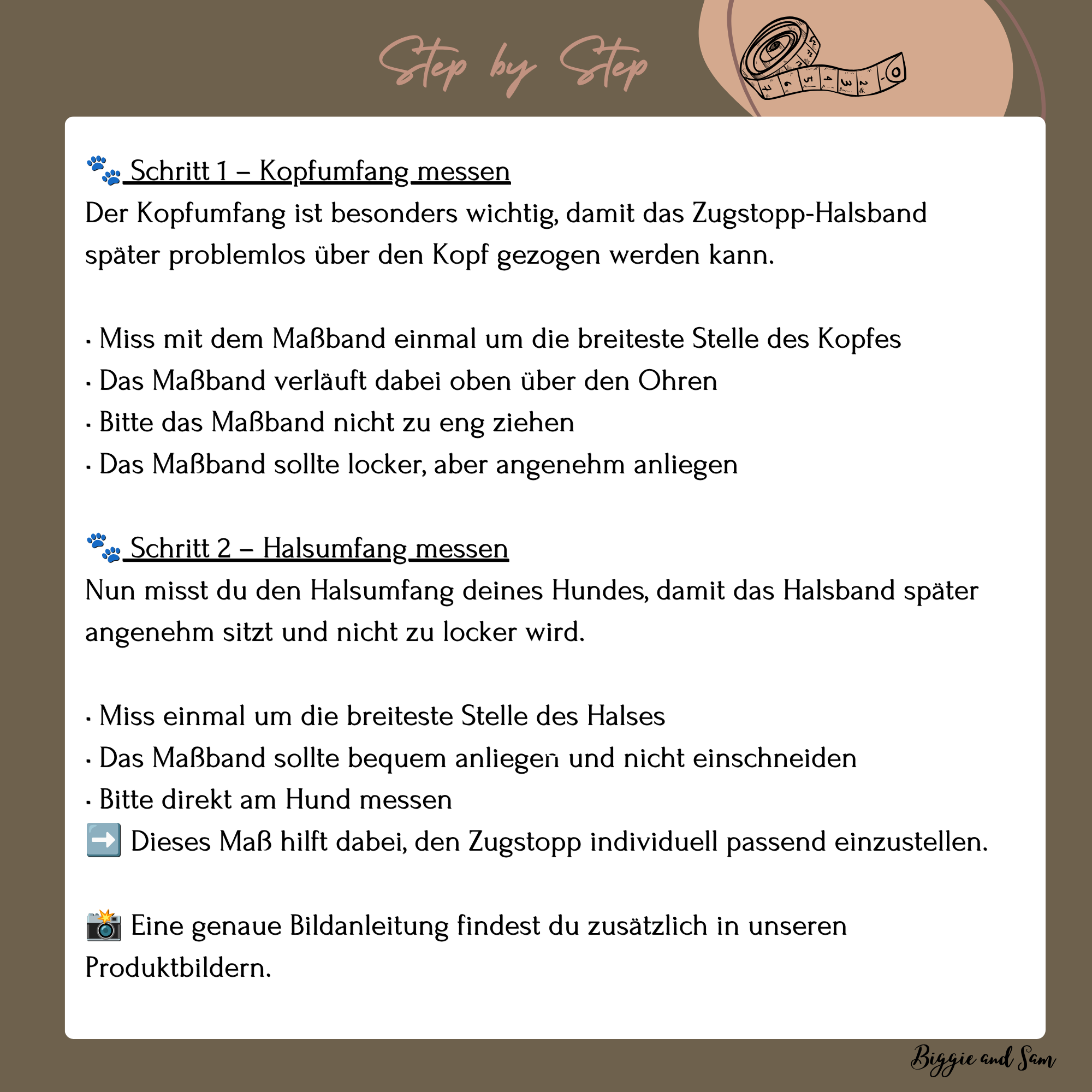 BioThane ® Zugstopp Halsband