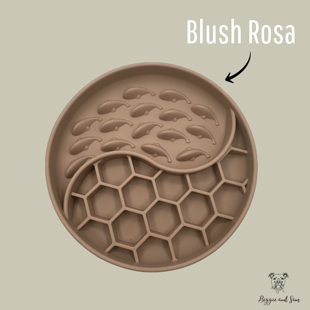 Silikon Schleckmatte Antischlingnapf "Sharky Snack Licker"