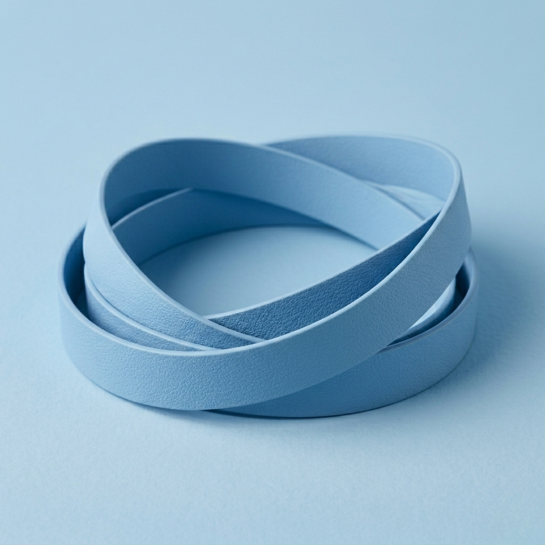 Pastell Blue BU52B BioThane Beta ® Meterware