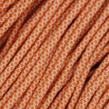 Cream with Orange Diamonds Paracord 550 TYPE III