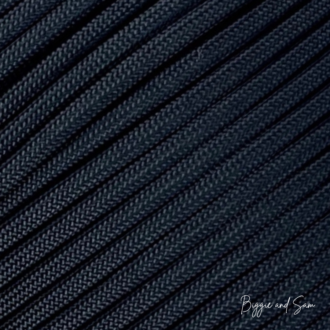 Black Paracord 550 TYPE III