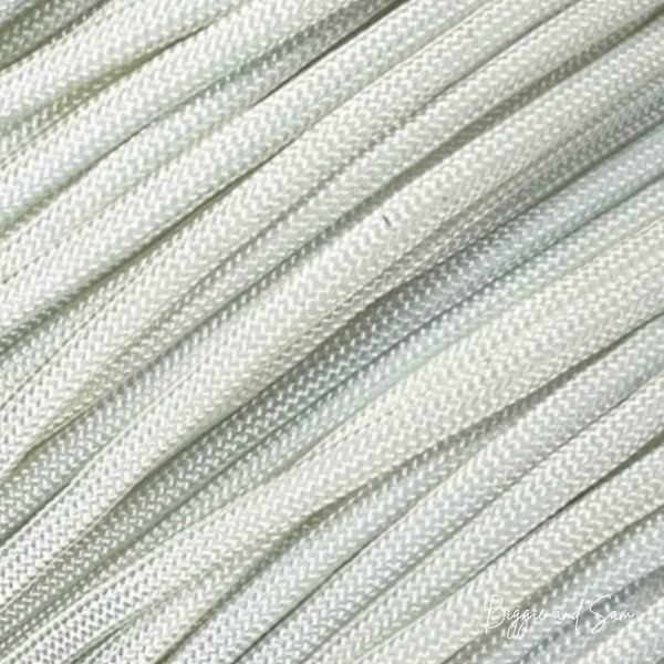 White Paracord 550 TYP III
