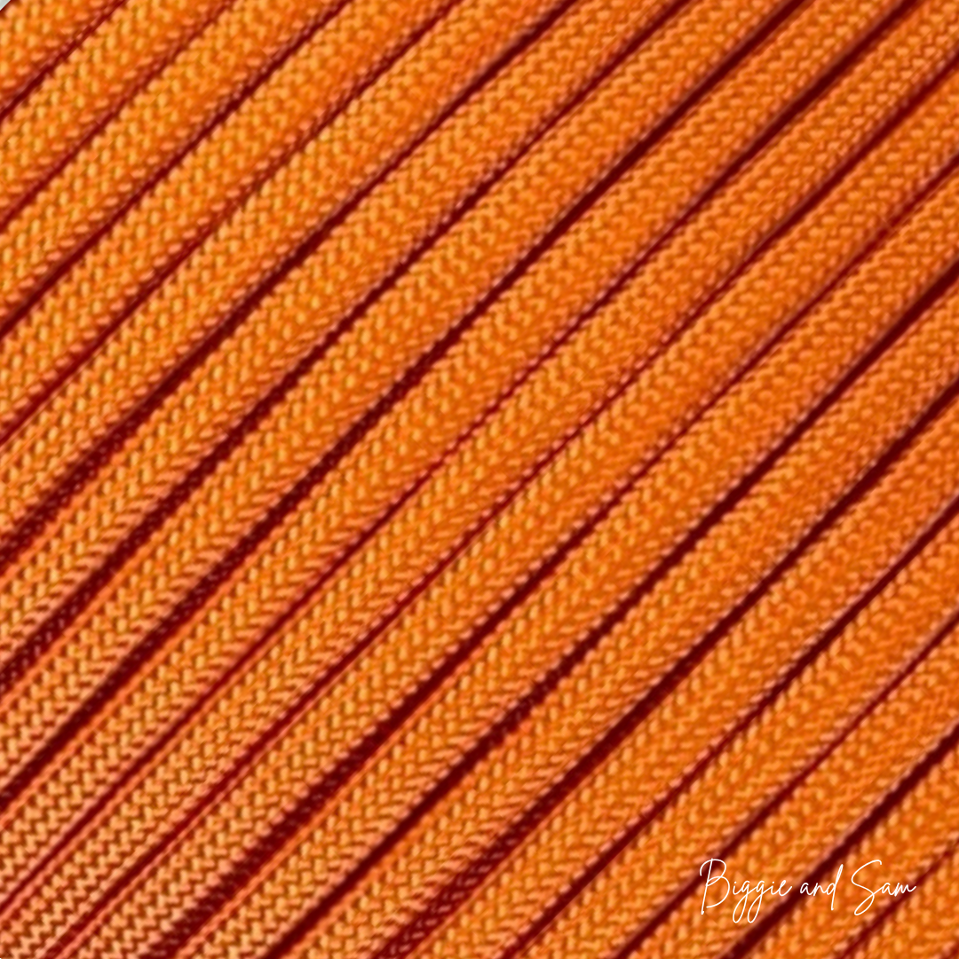 Orange Paracord 550 TYPE III