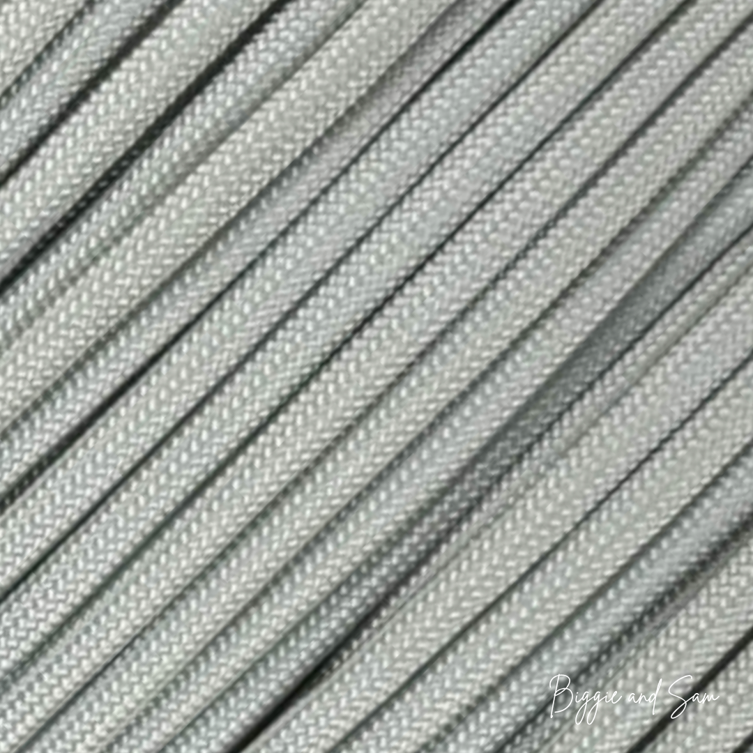Silver Gray Paracord 550 TYPE III