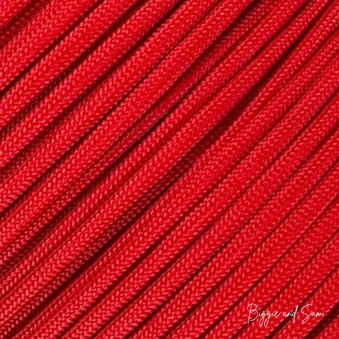Imperial Red Paracord 550 TYPE III