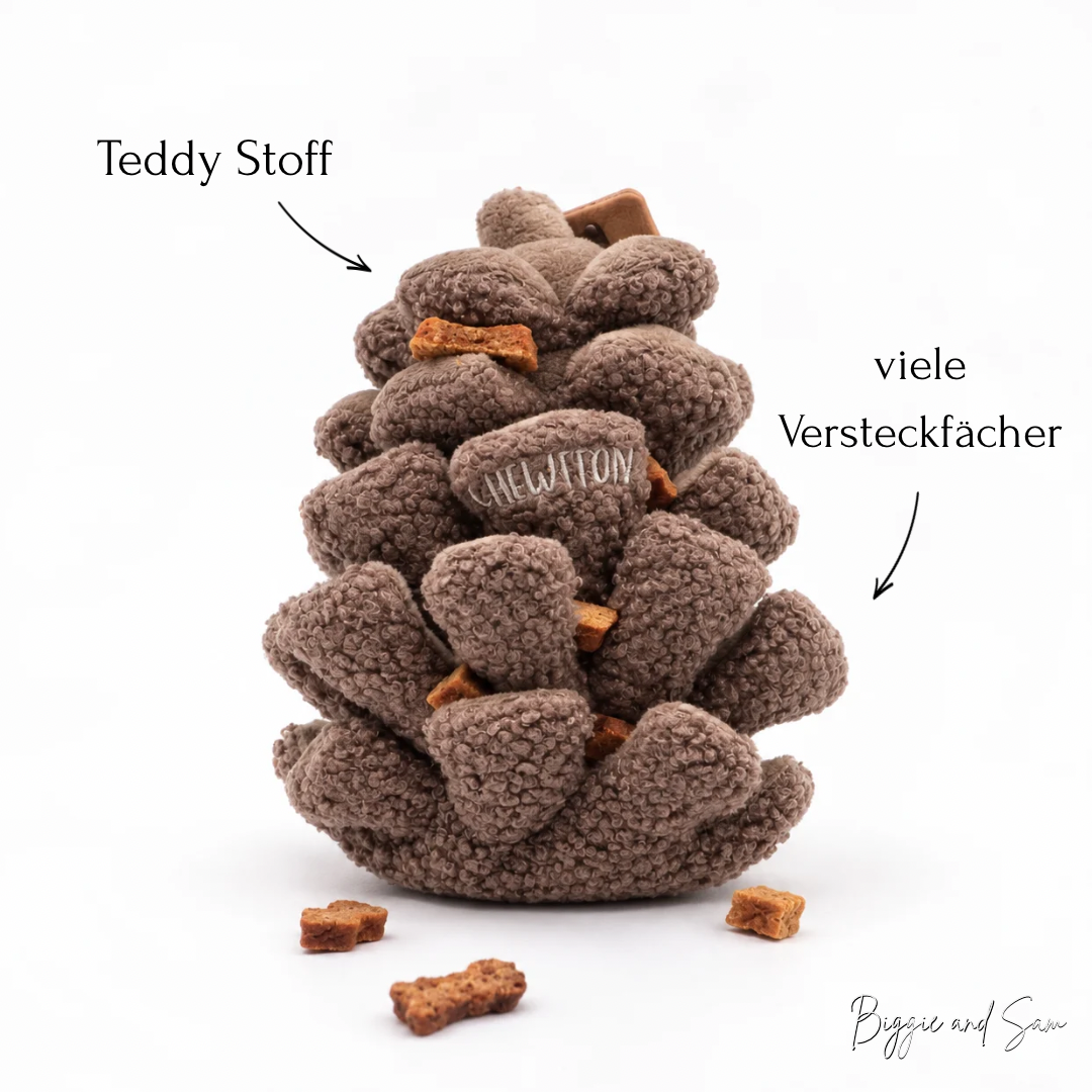 Chewffon Schnüffelspielzeug Tannenzapfen