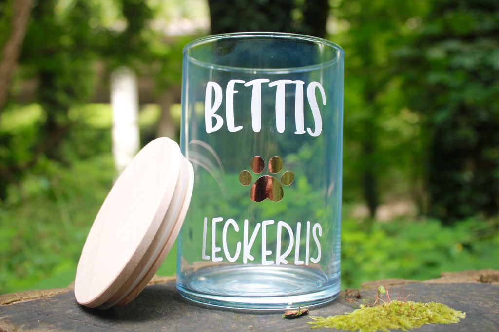 Personalisiertes Leckerli Glas 880ml