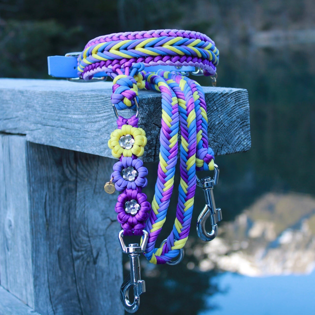SOFORTKAUF Set "Lavendel Field" aus Paracord und Biothane®