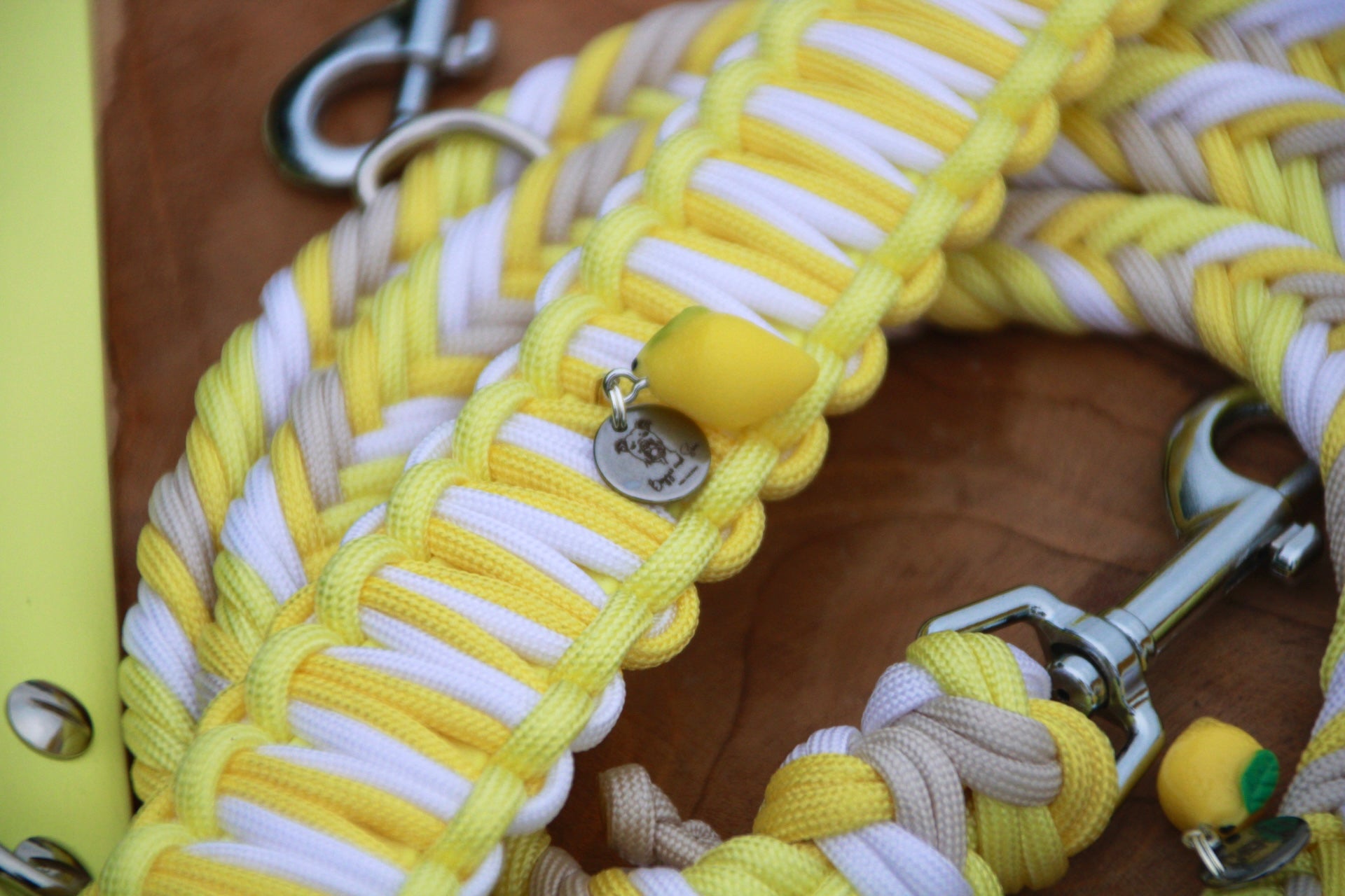 SOFORTKAUF Set "Butter Lemon" aus Paracord und Biothane®