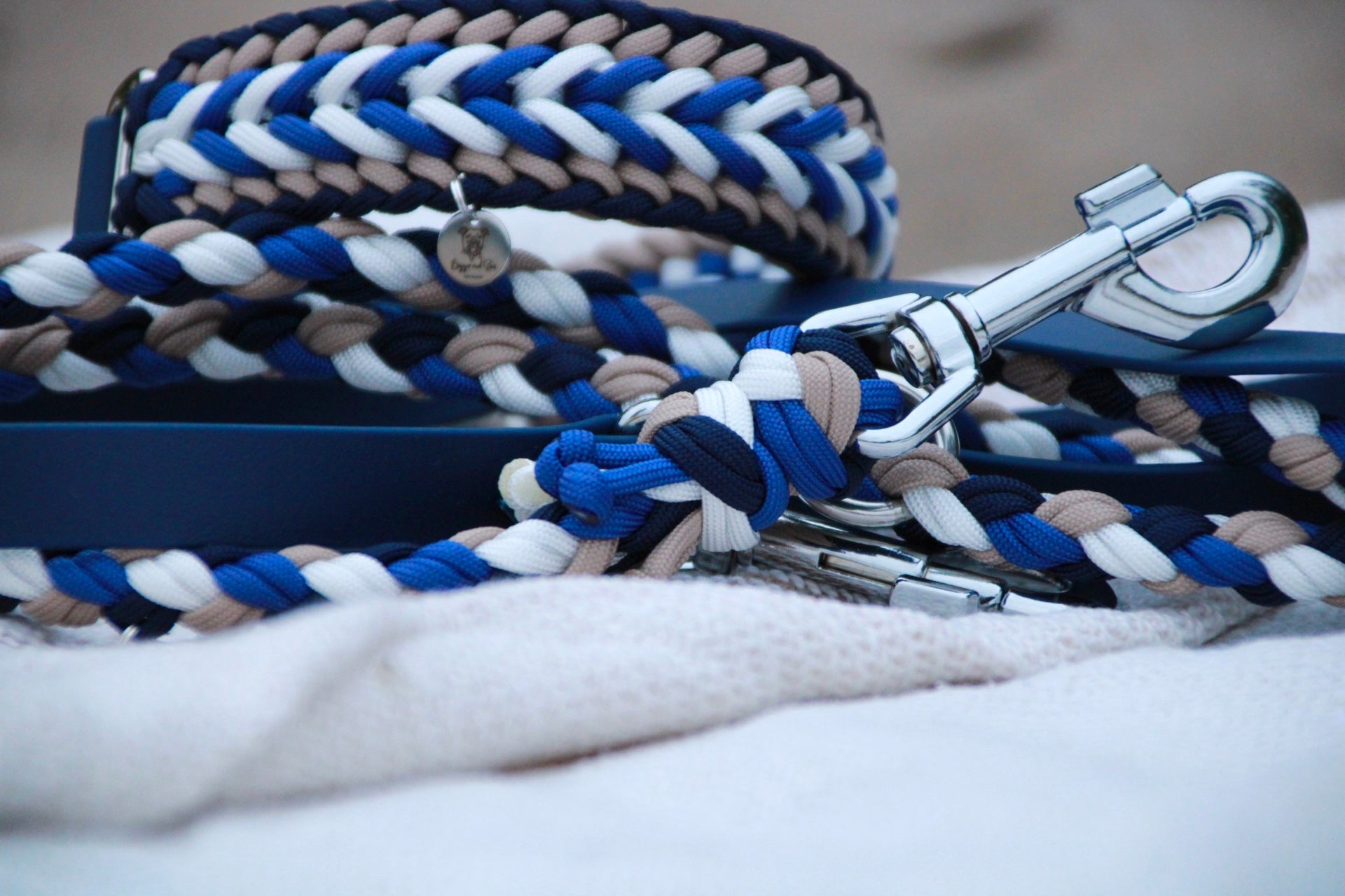 SOFORTKAUF Set "Blue Horizon" aus Paracord und Biothane®