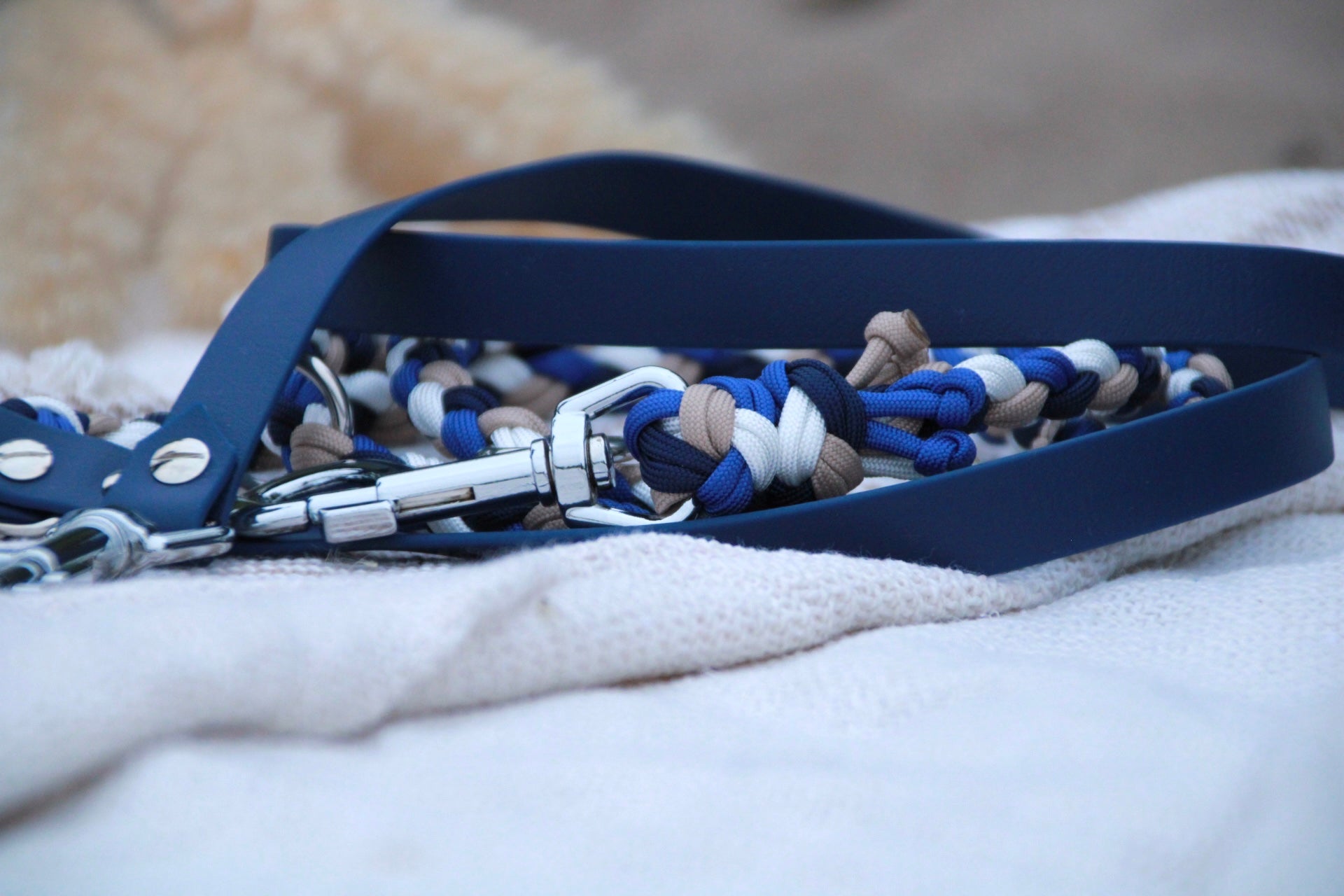 SOFORTKAUF Set "Blue Horizon" aus Paracord und Biothane®