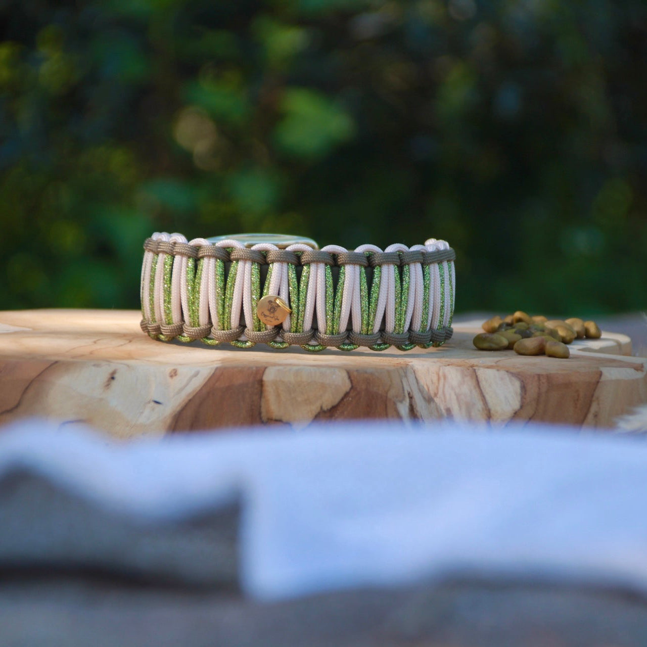 SOFORTKAUF Set "Pistachio picnic" aus Paracord und Biothane®