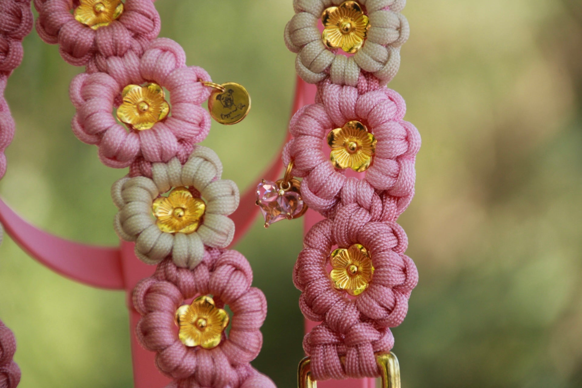 Blumen Schieber Perlen