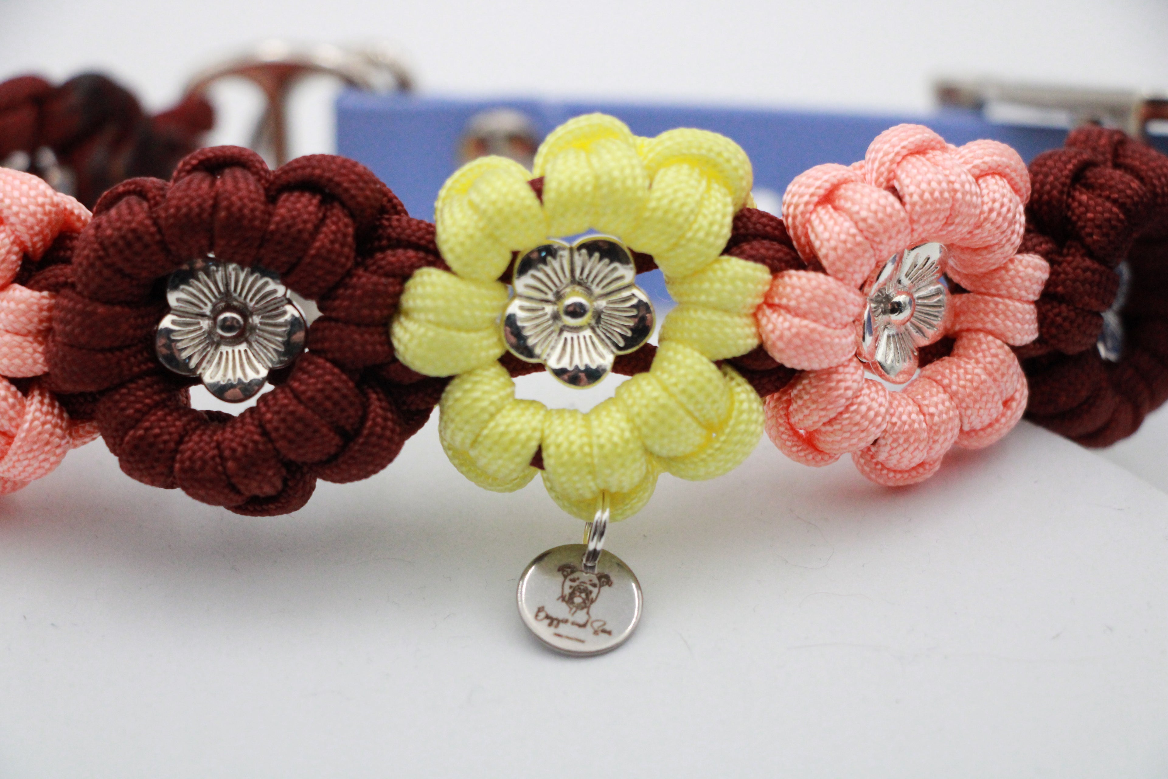 SOFORTKAUF Flower Halsband "Peach blossom"