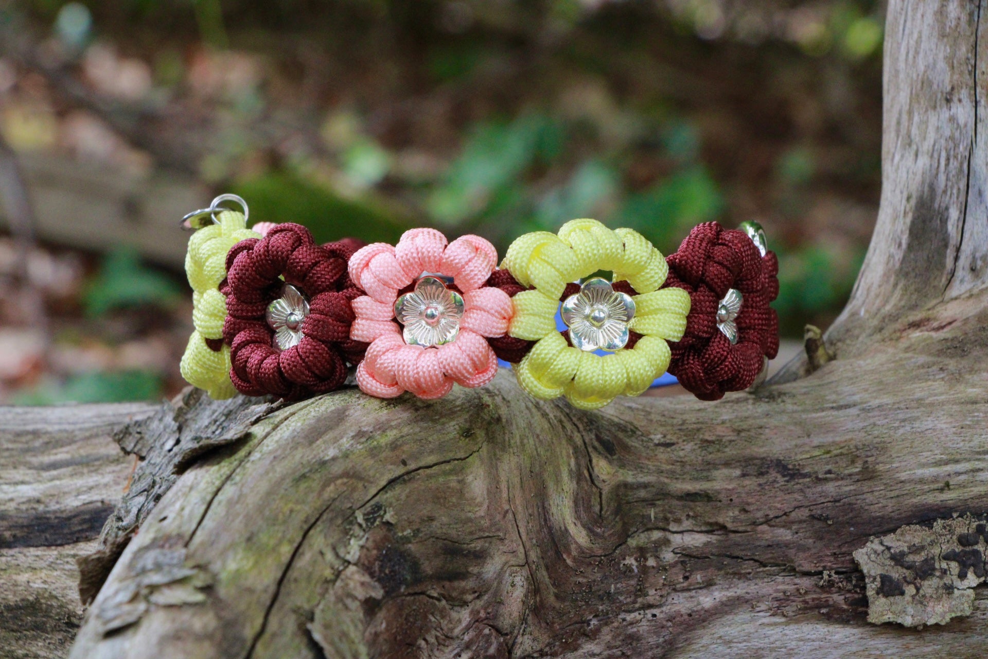 SOFORTKAUF Flower Halsband "Peach blossom"