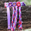 SOFORTKAUF Flower Set "Very berry" aus Paracord und Biothane®