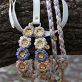 SOFORTKAUF Flower Set "Pearl blossom" aus Paracord und Biothane®