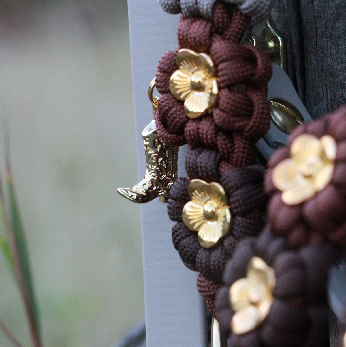 Set aus Blumengeschirr & Blumenleine "Rodeo Dreams" personalisierbar