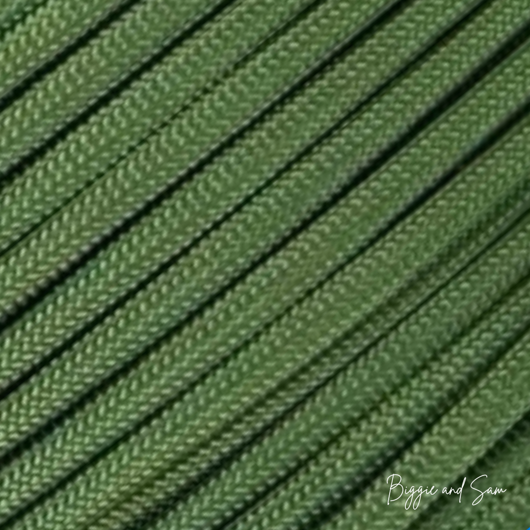 Military Fern Green Paracord 550 TYP III