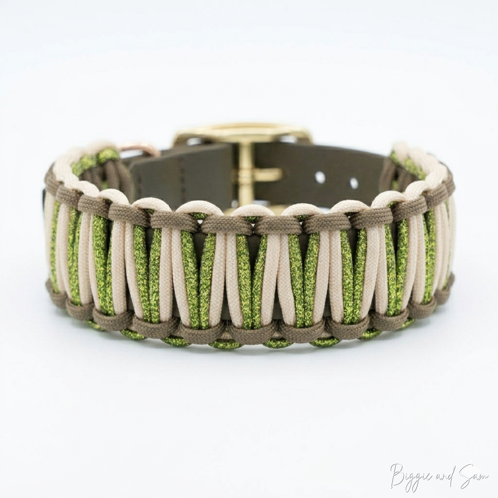 Hundehalsband aus Paracord und Biothane selbst gestalten
