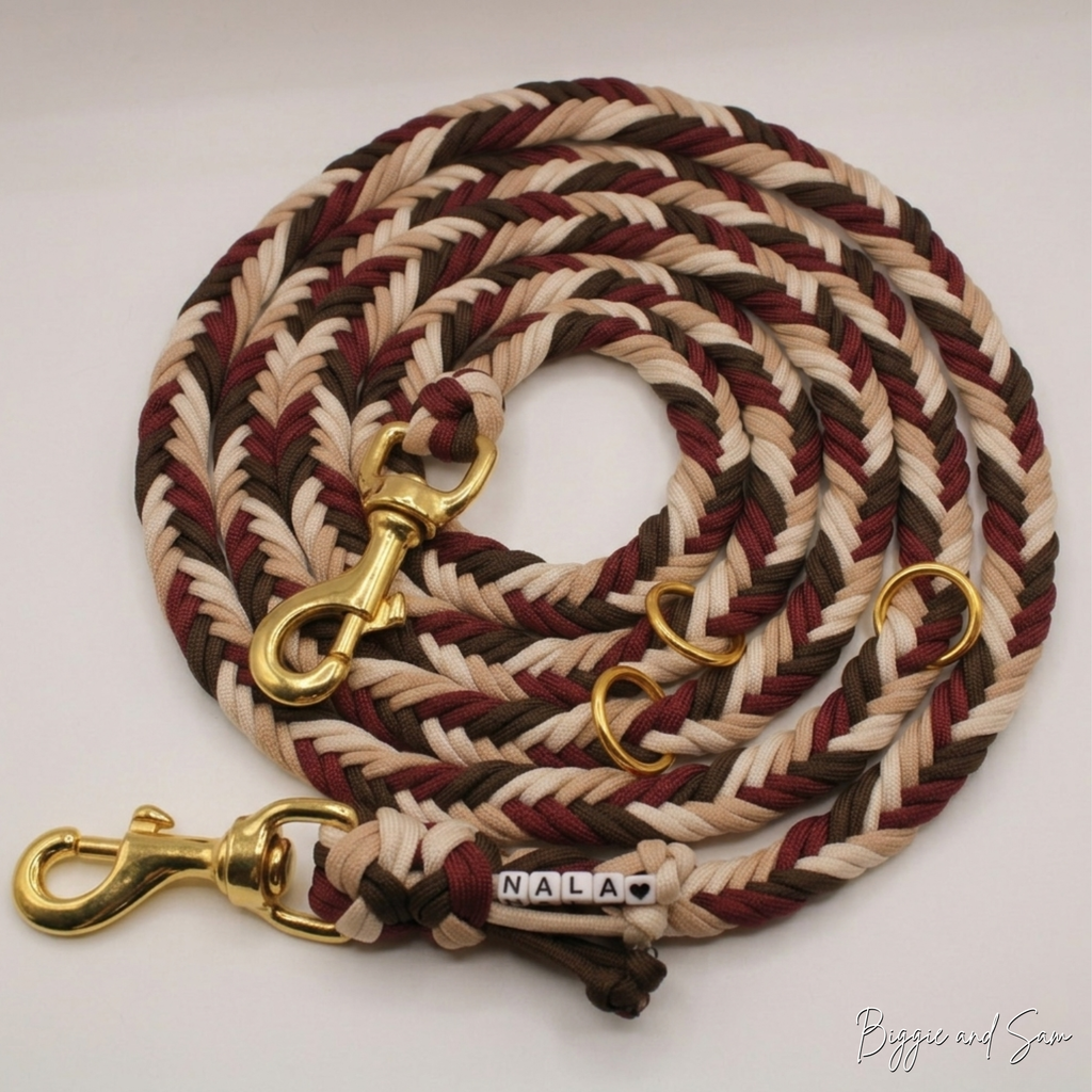 Hundeleine aus Paracord "Fishbone" selbst gestalten