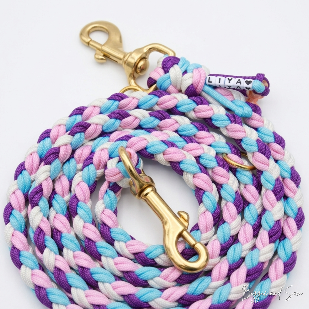 Hundeleine aus Paracord selbst gestalten