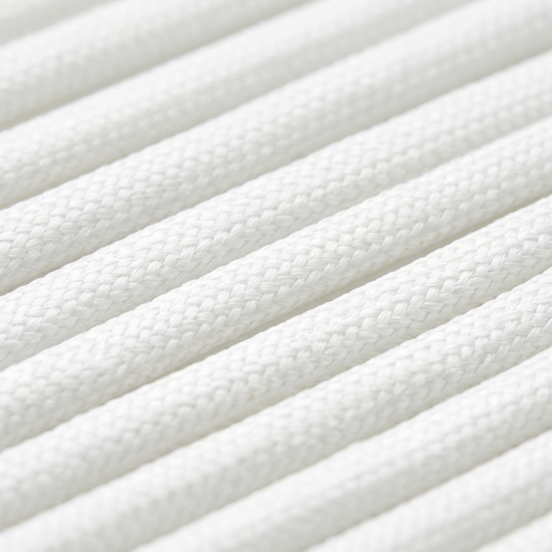 White Paracord 550 TYP III